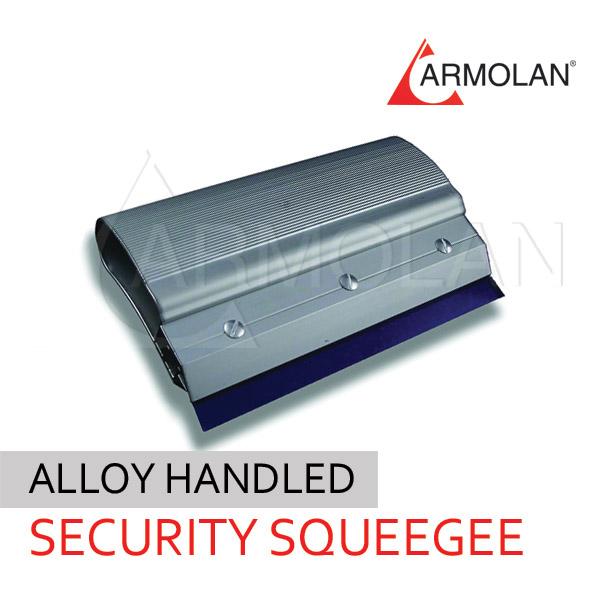 8″ ALLOY HANDLED SECURITY SQUEEGEE