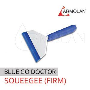 BLUE "GO DOCTOR" SQUEEGEE (FIRM)