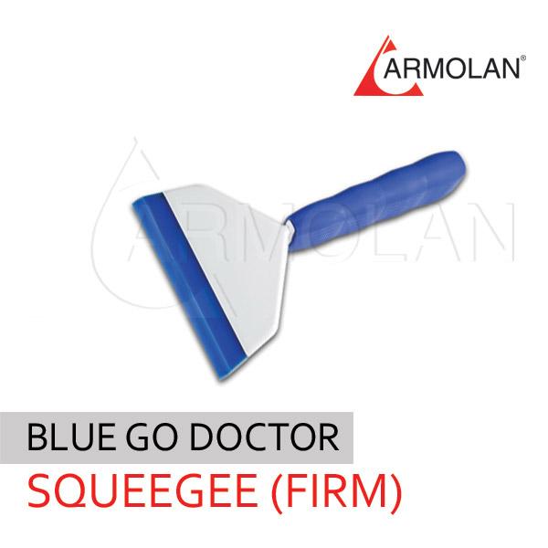 BLUE "GO DOCTOR" SQUEEGEE (FIRM)