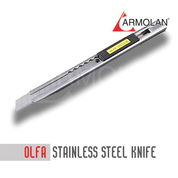 OLFA STAINLESS STEEL KNIFE SLV-2