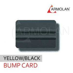 4” BLACK BUMP CARD