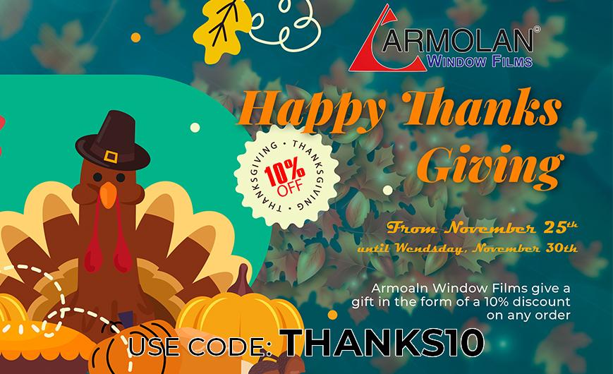 Thanksgiving discount Armolan